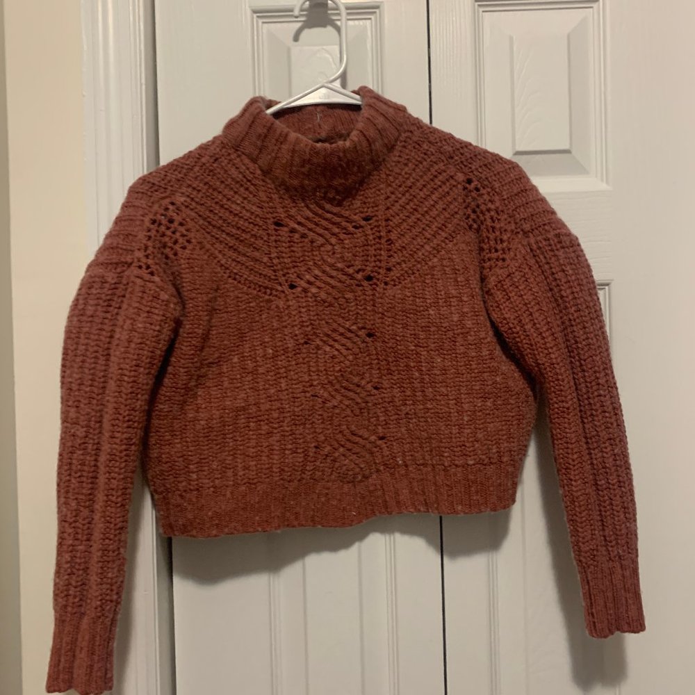 Coral American Eagle Sweater